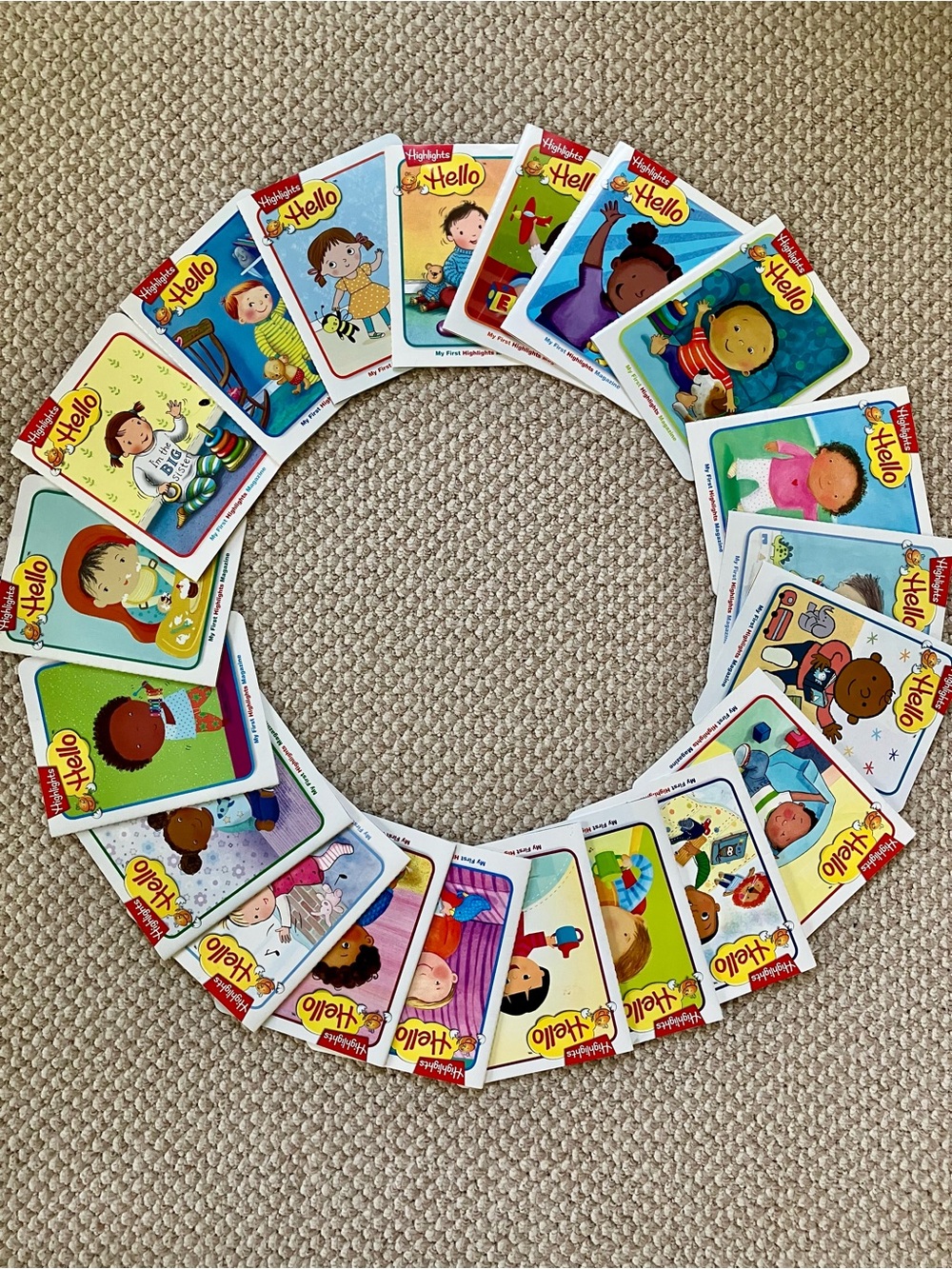 Hello My First Highlights Magazine set of 20